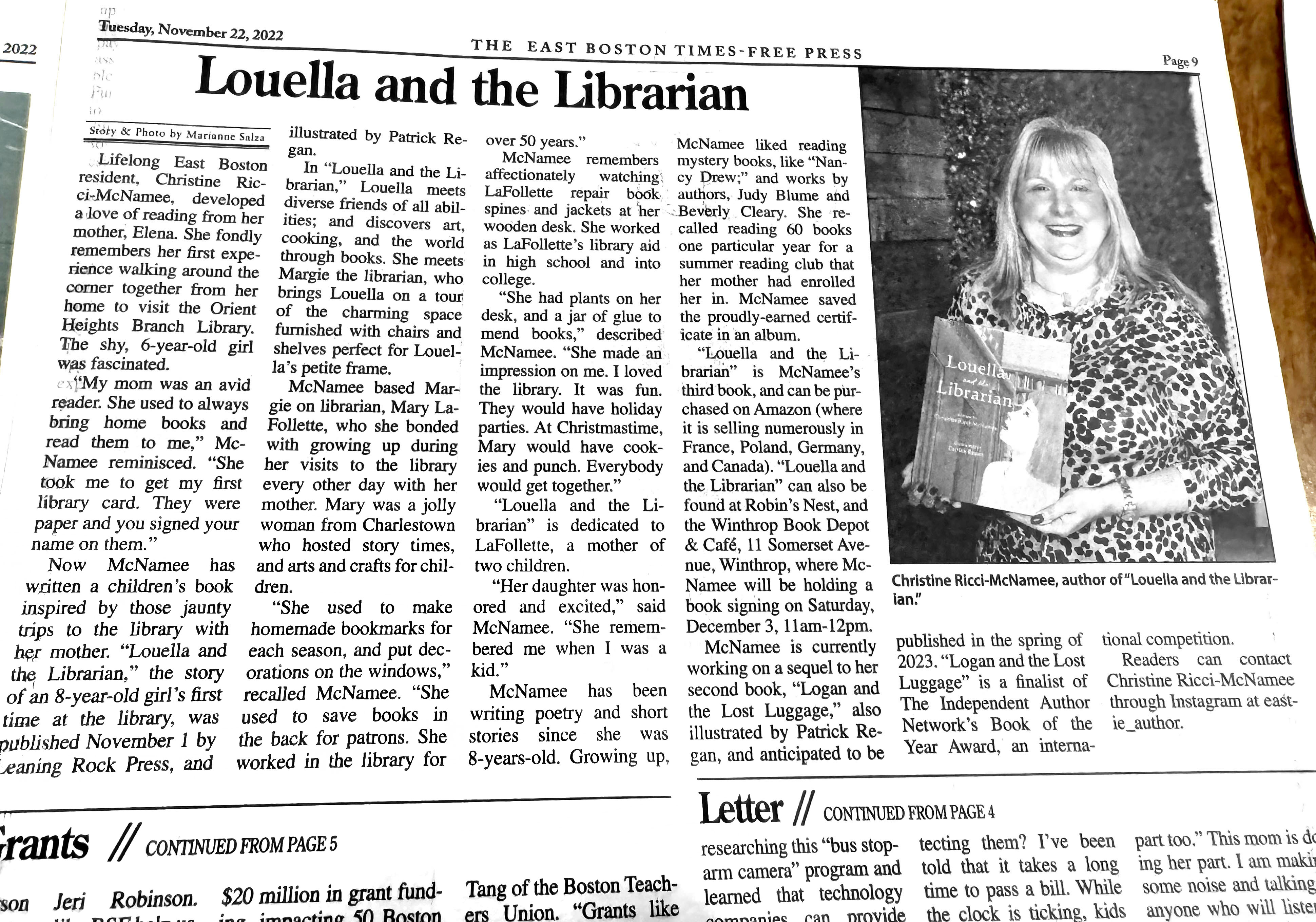 East Boston Times, Nov. 22, 2022